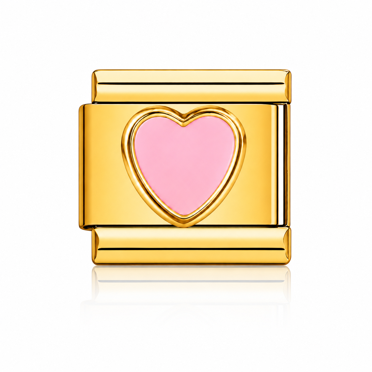 Coeur rose pastel