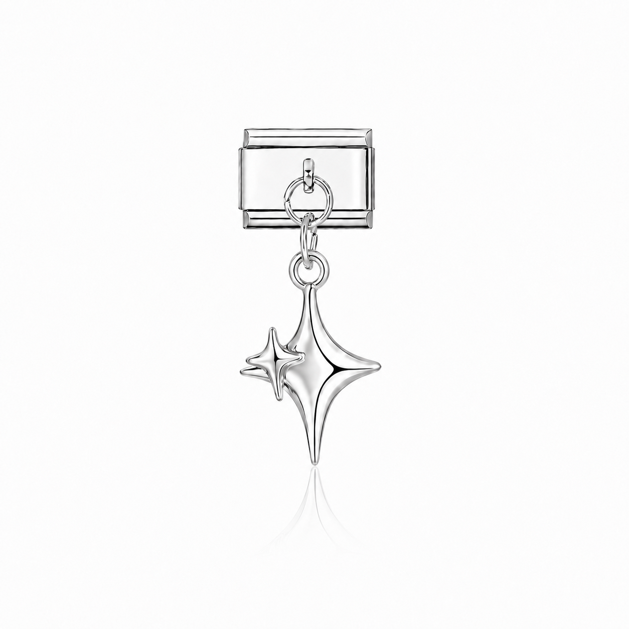 Pendentif double étoiles
