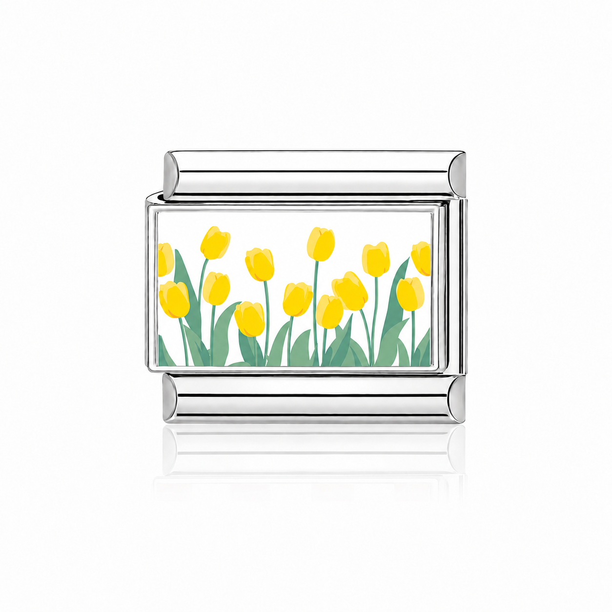 Fleurs tulipes jaunes