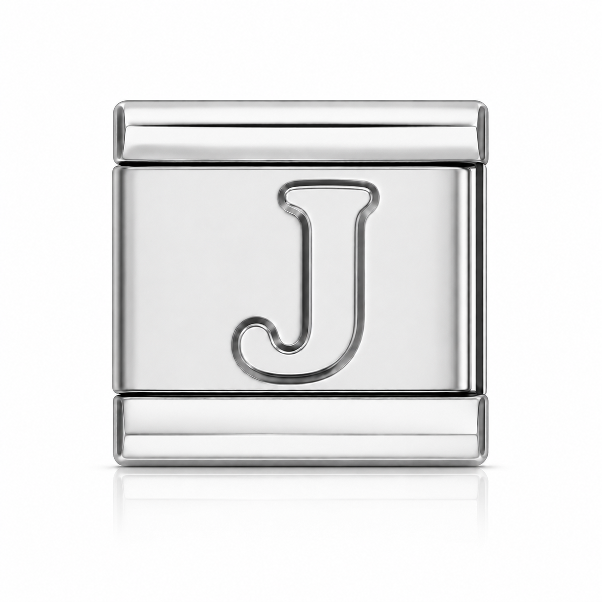 Lettres relief argenté
