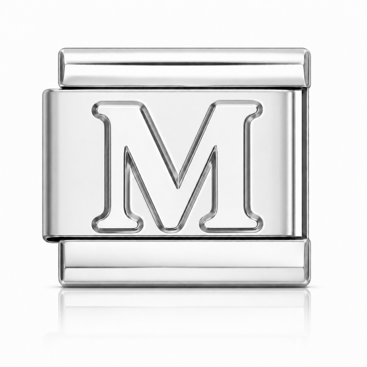 Lettres relief argenté