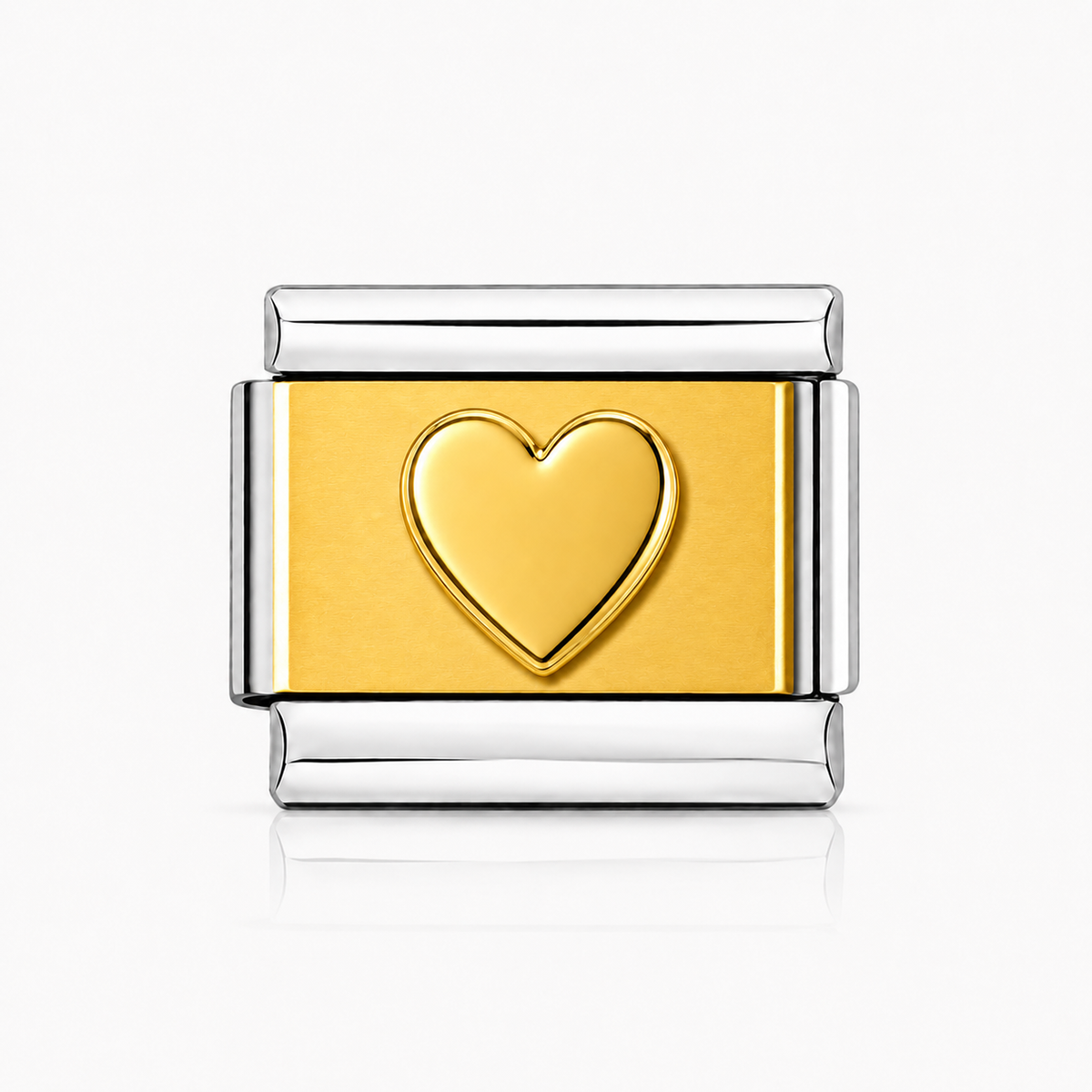 Coeur et fond doré