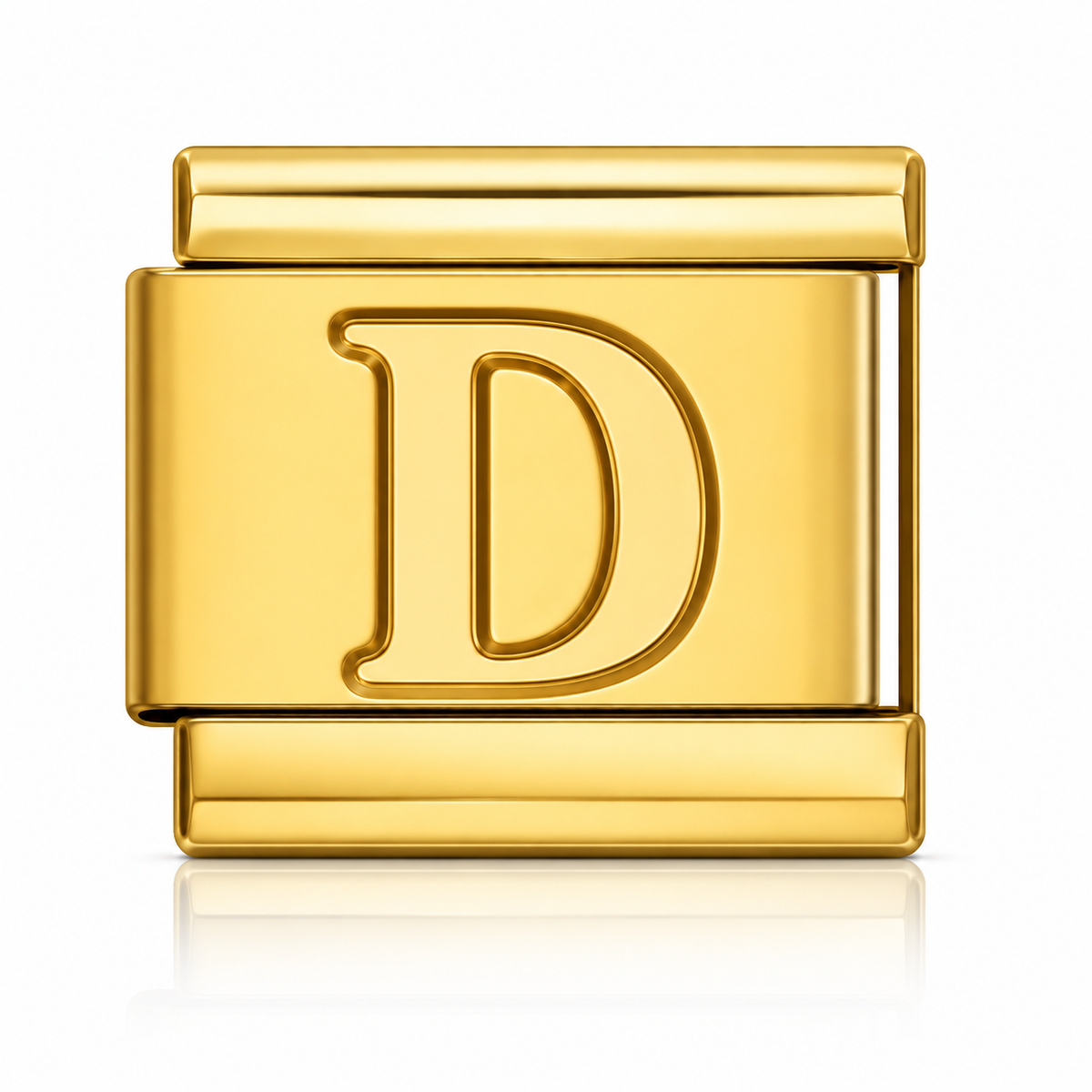 Lettres relief doré