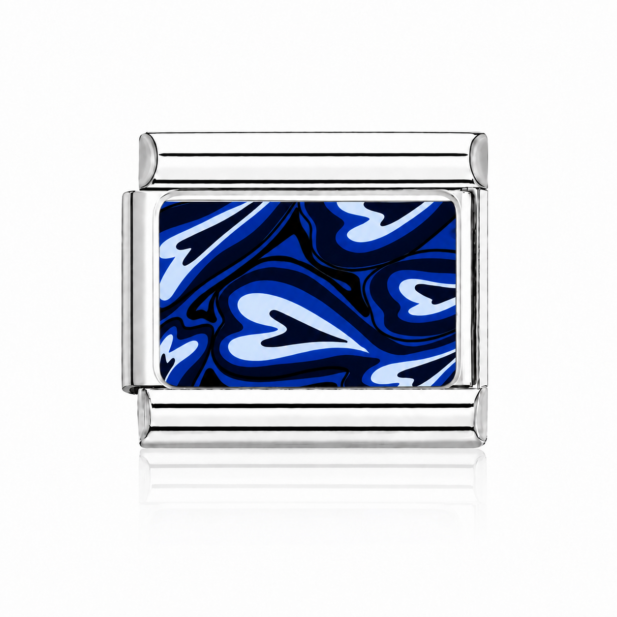 Fond coeurs bleu