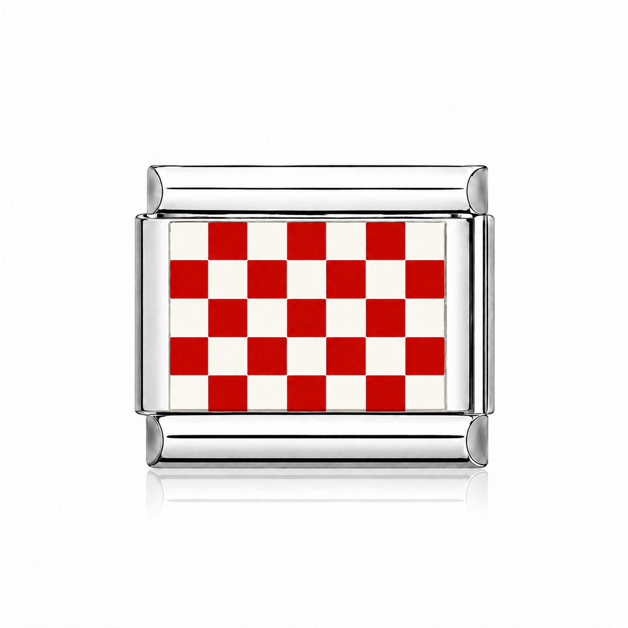 Damier rouge