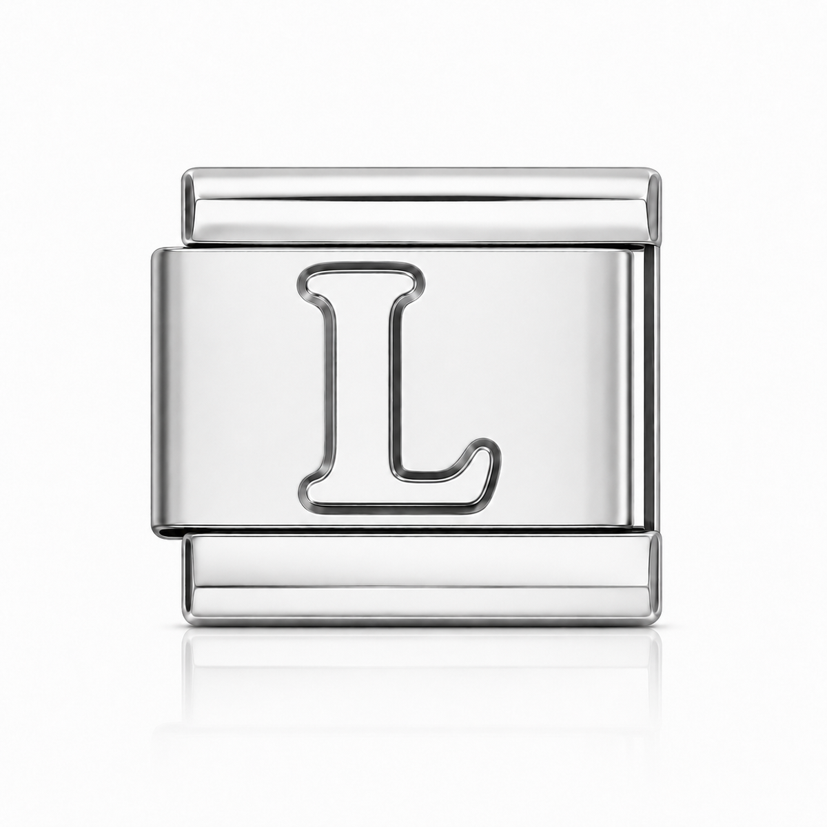 Lettres relief argenté