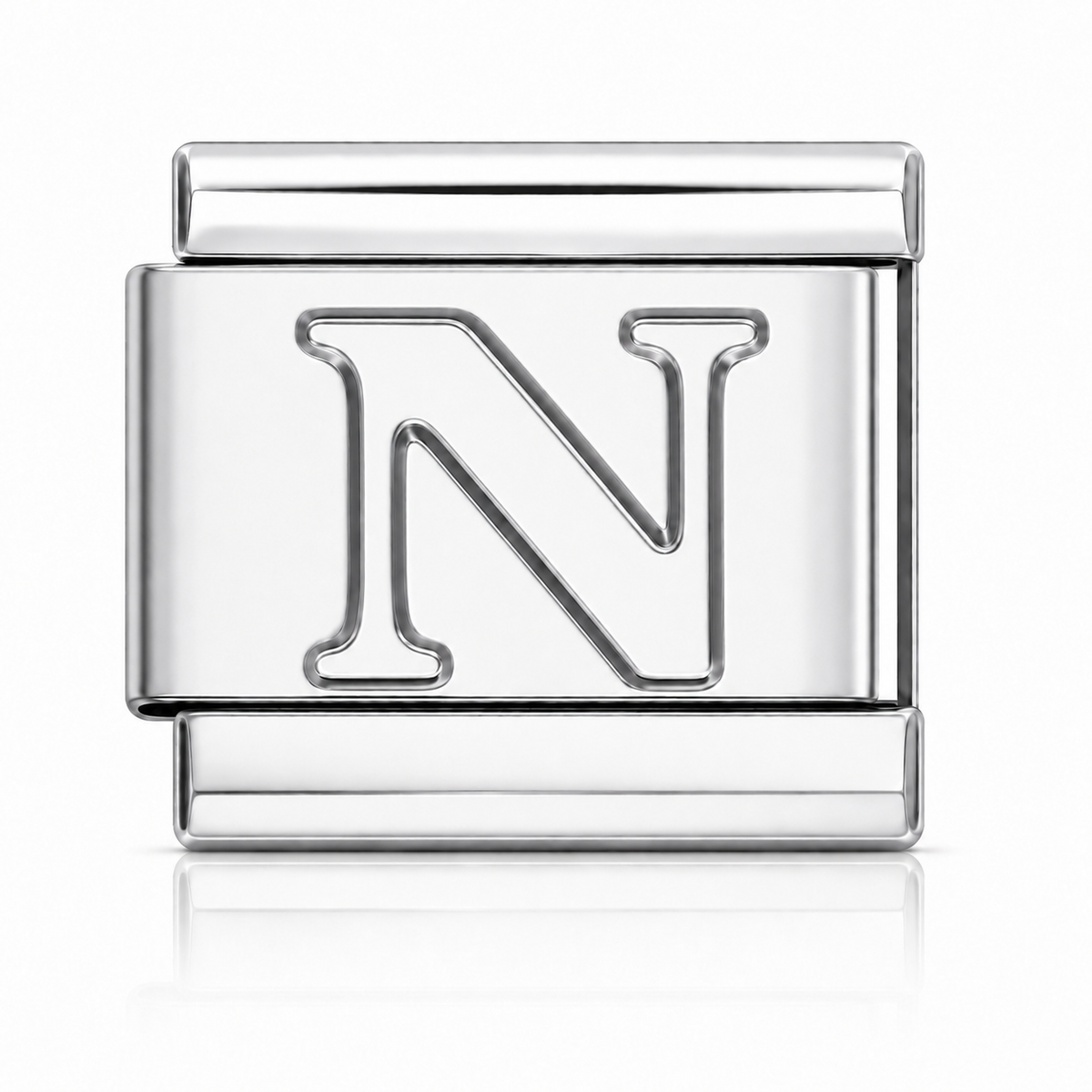 Lettres relief argenté