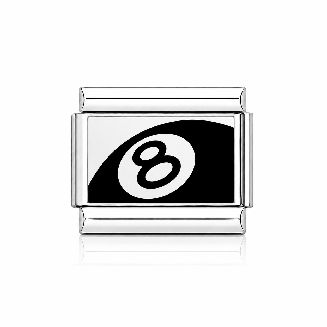 Boule billard noir 8